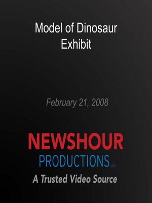 cover image of Model of Dinosaur Exhibit
